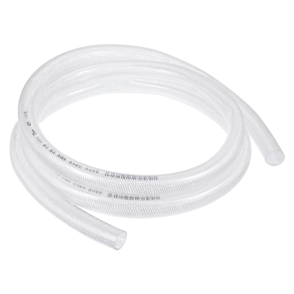 Uxcell ID Ft Water Pipe Line Tubing, Clear Flexible Plastic Vinyl Tube Hose 1"