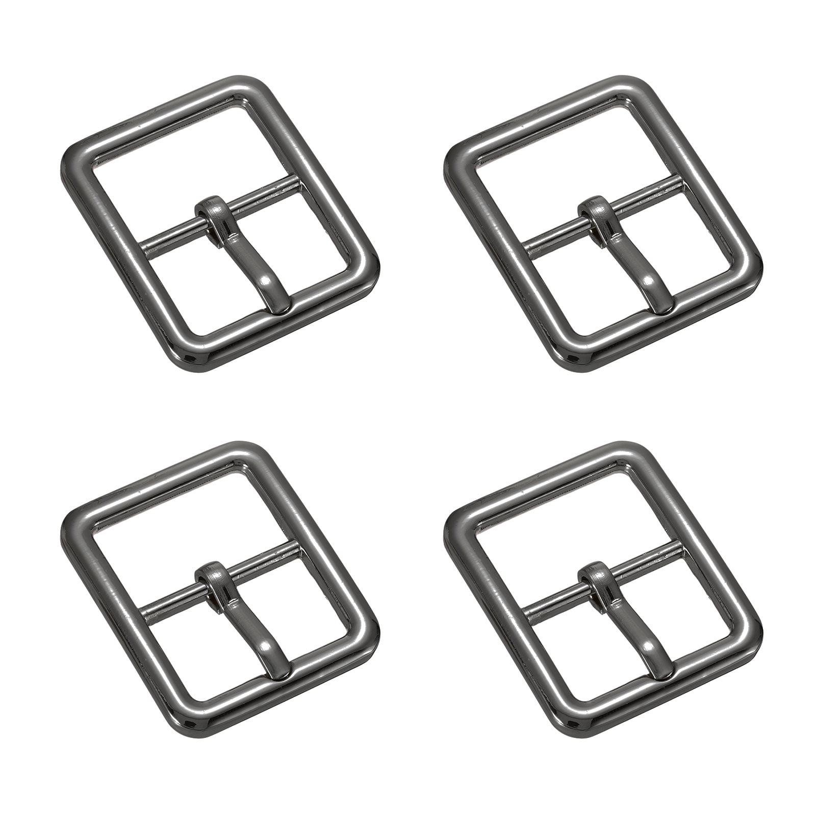 Uxcell 1 IN(25mm) Single Prong Belt Buckle [4Pcs] - Metal Center Bar ...