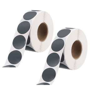 Uxcell 1 Inch Circle Dot Stickers Color Coding Labels for Organizing and Gift Wrapping Gray 2 Roll 2000 Pcs/Roll