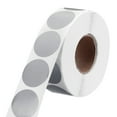 thumbnail image 1 of Uxcell 1 Inch Circle Dot Stickers Color Coding Labels for Organizing and Gift Wrapping Silver 1 Roll 1000 Pcs/Roll, 1 of 7