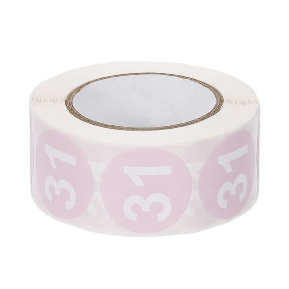 Number Stickers, Labels Circle Dot Stickers Adhesive Home Organization Warehouse Office Management No.31