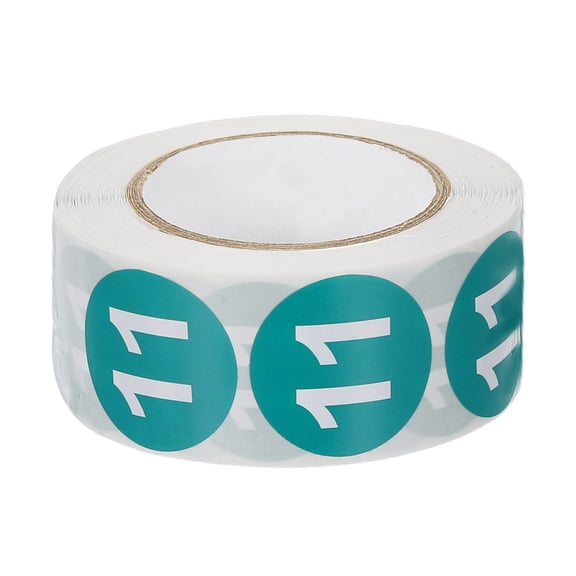 Number Stickers, Labels Circle Dot Stickers Adhesive Home Organization Warehouse Office Management No.11