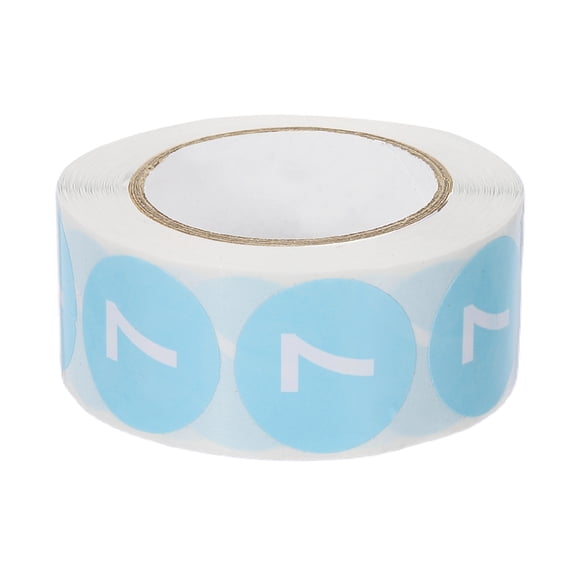 Number Stickers, Labels Circle Dot Stickers Adhesive Home Organization Warehouse Office Management No.7