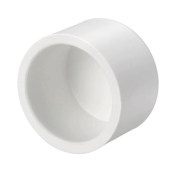 Uxcell 1 Inch PVC Pipe End Cap Fitting, Pipe End Cap Plug Adapter - for DIY Furniture/Greenhouse/Irrigation Pipe Fitting Socket Connect, SCH 40-Heavy Duty PVC Coupling Adapter