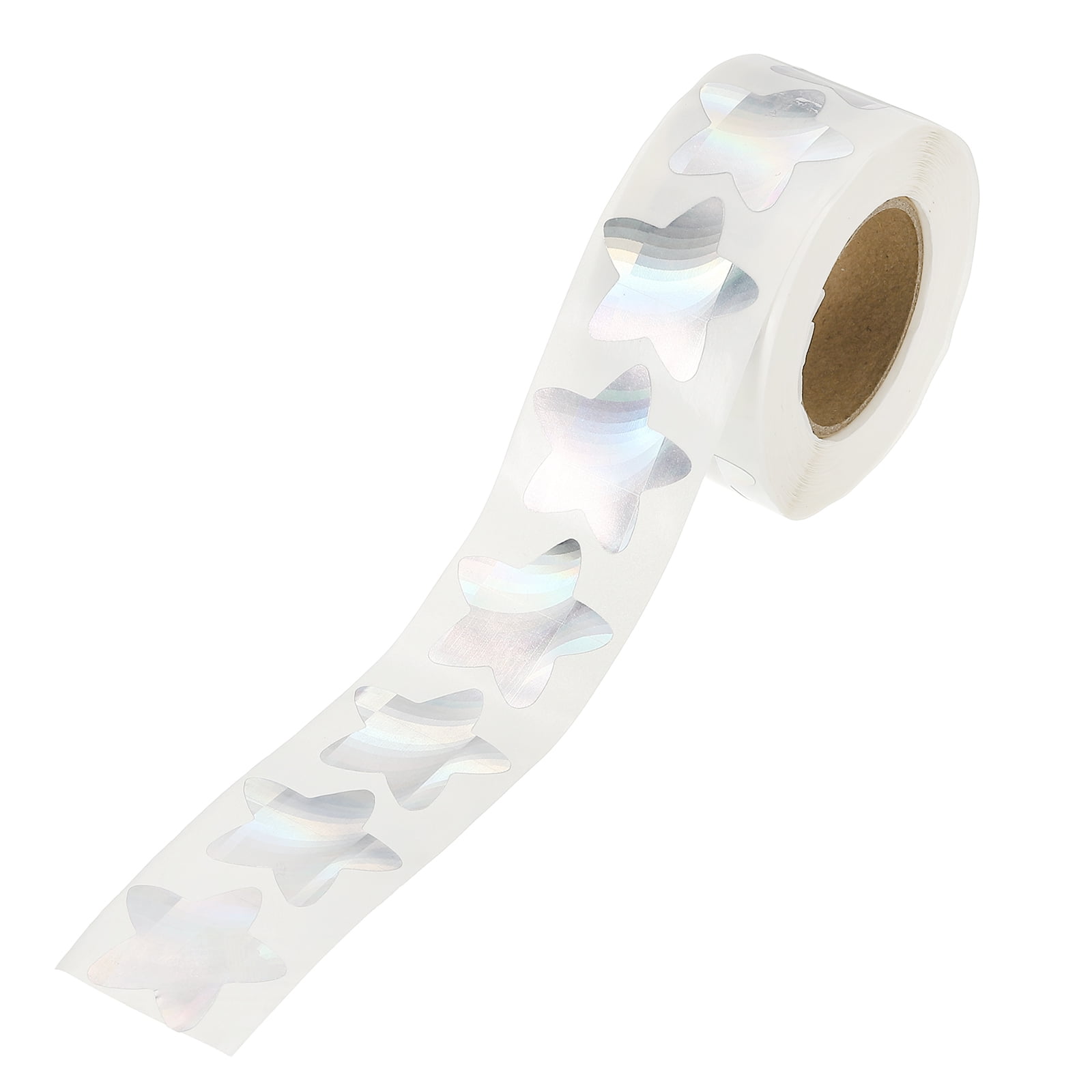 Uxcell 1 Inch Star Stickers Roll, 500 Pcs Self-Adhesive Plate Flash ...