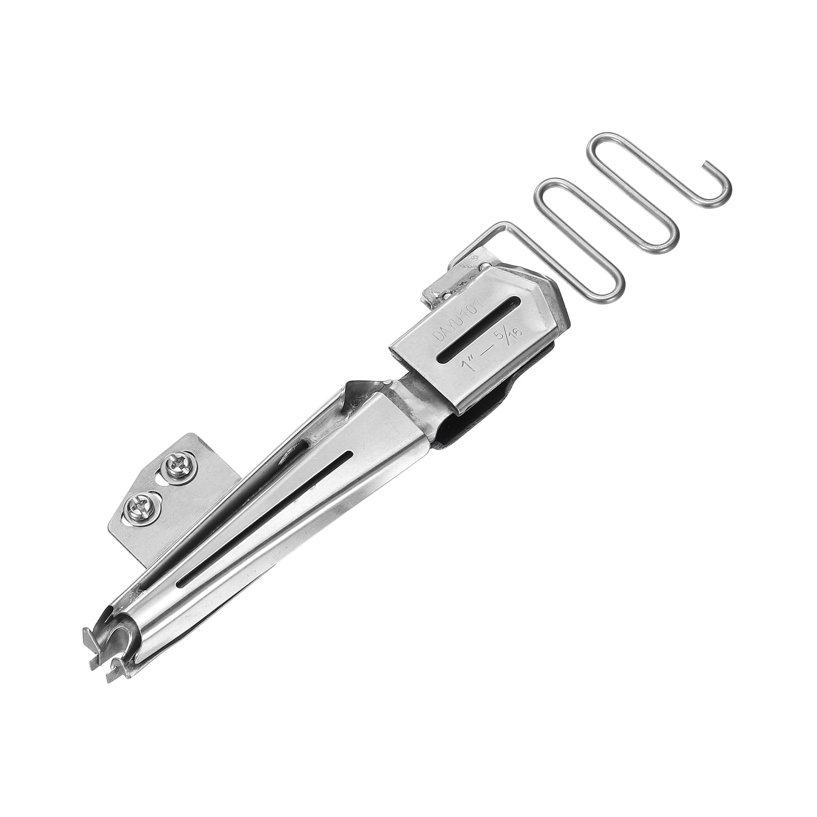 Uxcell 1" Inlet 5/16" Outlet Sewing Machine Folder Binding Attachment