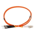 thumbnail image 1 of Uxcell 1 Meter 3.2Ft Fiber Patch Cable Multimode Duplex LC-ST OM2 LSZH Fiber Optic Jumper Orange For Optical Fiber 1Pcs, 1 of 6