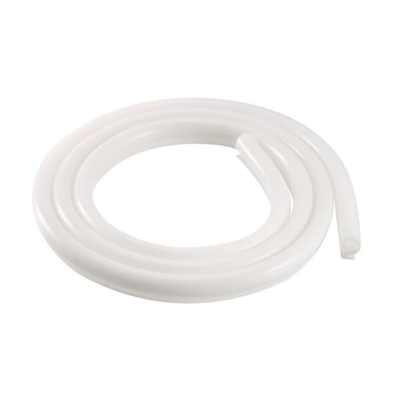 Uxcell 1 Meter T-Slot Mount Weatherstrip Seal 7mm Bulb Bubble for 5mm Slot White