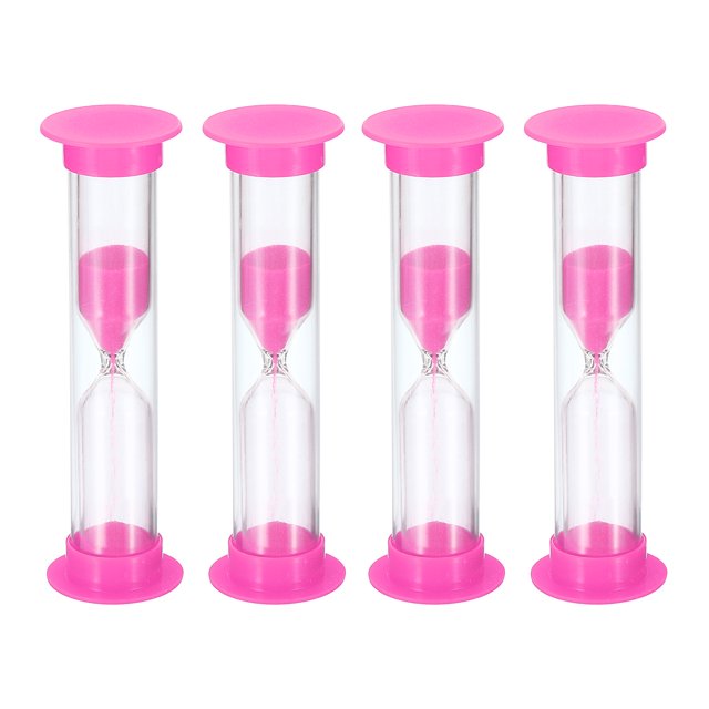PATIKIL 1 Minute Sand Timer - Hexagon Plastic Sand Clock For Games & Kitchen