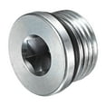 thumbnail image 1 of Uxcell 1-Pack 7/8-14UNF Inner Hex Head Pipe Fitting Plug, Stainless Steel Sensor Socket Plug with Seal O-Ring Sealing Screw, 1 of 7