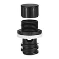 thumbnail image 1 of Uxcell 1-Pack Cooler Drain Plug Hose Connection Replacement for Most Brand RTIC for Igloo Coolers  [Black], 1 of 6