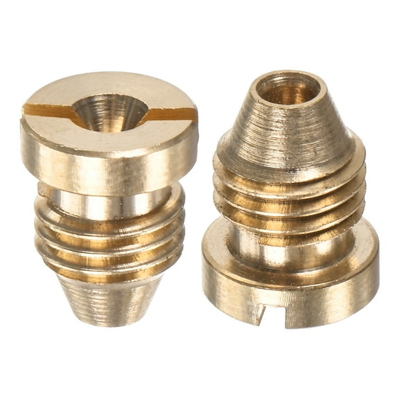 Uxcell 1-Pack Foam Cannon Orifice Nozzle, 1.4mm Brass Universal Thread Tips Sprayer Connector Replacement Nozzles