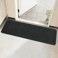 thumbnail image 1 of Uxcell 1-Pack Front Door Mat, 30x18 Inch Polyester Indoor Outdoor Entrance Non-Slip Rubber Backing [Black Coffee], 1 of 7