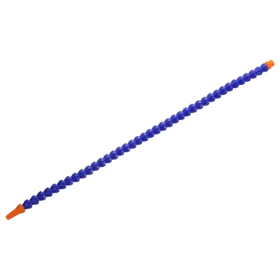 Uxcell 1 Pack G3/8" Thread Flexible Water Oil Coolant Pipe Hose, 700mm Plastic Adjustable Round Nozzle Cooling Pipe Hose with Internal Tube for Lathe CNC Water Cooling System