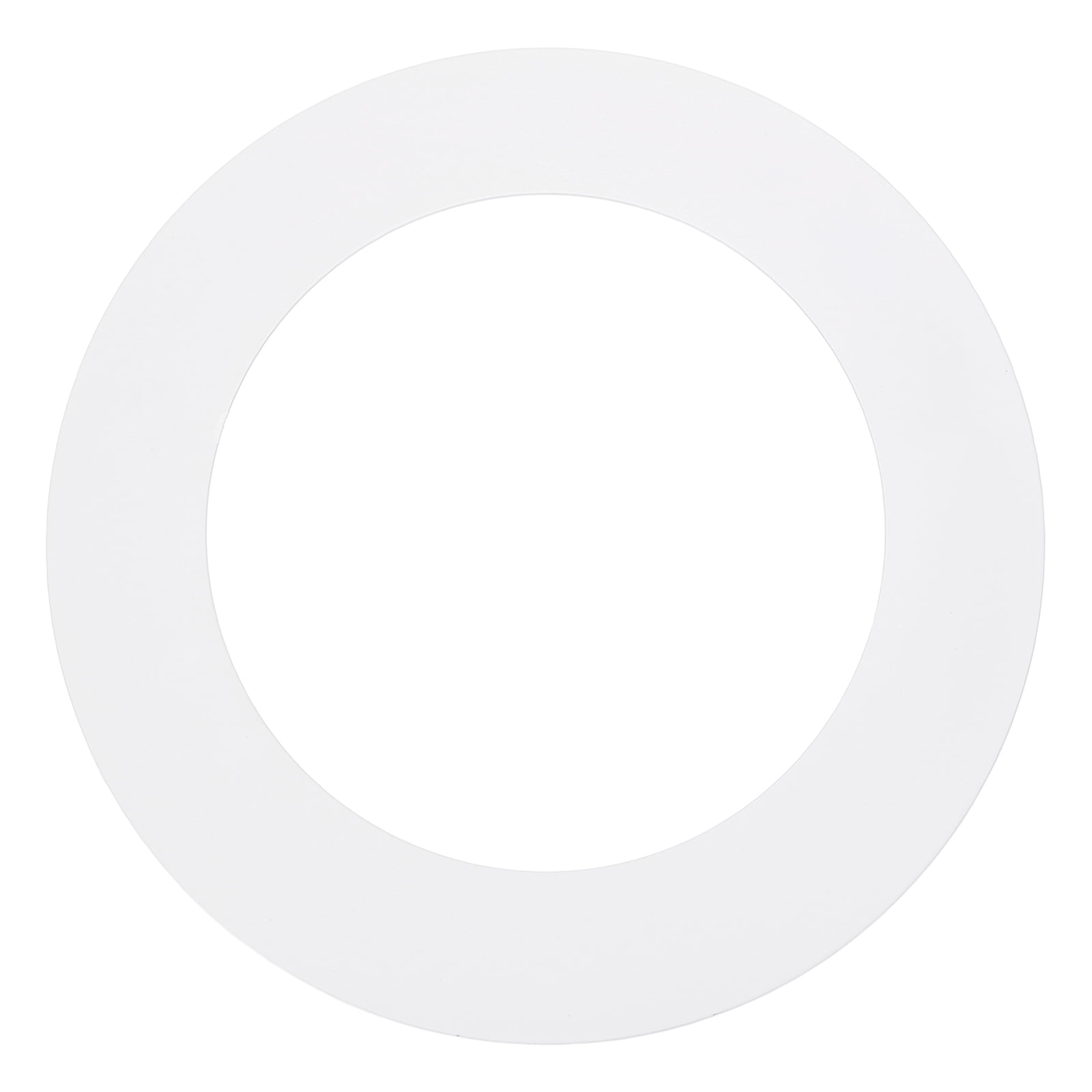 Uxcell 1 Pack Goof Rings for 5" Recessed Lights, 5.35" ID 7.9" OD Steel