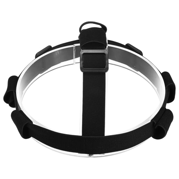 Uxcell 1-Pack Head Lamp Replacement Strap, Elastic Headlight Strip LED Riding Fixed for Flashlight Outdoor Tools [Black, 20.9"/53cm]