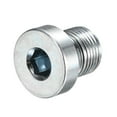 thumbnail image 1 of Uxcell 1-Pack M12x1mm Inner Hex Head Pipe Fitting Plug, Stainless Steel Sensor Socket Plug with Seal O-Ring Sealing Screw, 1 of 6