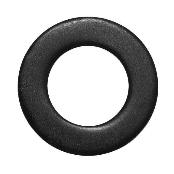 Uxcell 1-Pack M36 Flat Washers, Metric 66mm OD 5mm Thick 304 Stainless Steel Washers for Bolts Screws Nuts[Black Galvanized]