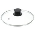 thumbnail image 1 of Uxcell 1 Pack Universal Lid for Pot Fit 8 Inch Cookware, Replacement Glass Pan Lids, 1 of 5