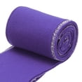thumbnail image 1 of Uxcell 1 Pair Elastic Cuffs Ribbed Trims, 31.5" x 2.8" Cotton Knit Rib Stretch Cuff Sleeve for DIY Sewing, Violet, 1 of 6