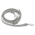 thumbnail image 1 of Uxcell 1 Pcs 47 inch Length Adjustable PU Leather Crossbody Shoulder Purse Strap with Silver Hardware Grey, 1 of 5