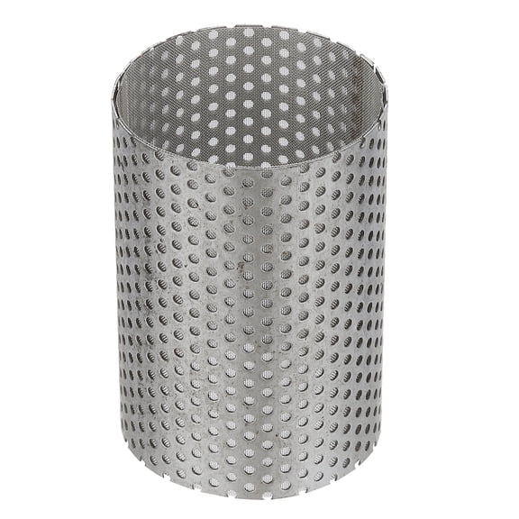Uxcell 1 Pcs 52mm OD Strainer Mesh, 74mm H 80 Mesh Screen Y Shaped Strainer Filter Valve Mesh Screen 304 Stainless Steel Double Layer Strainer Mesh