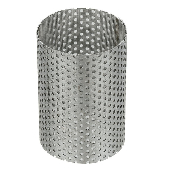 Uxcell 1 Pcs 52mm OD Strainer Mesh, 74mm H 80 Mesh Screen Y Shaped Strainer Filter Valve Mesh Screen 304 Stainless Steel Double Layer Strainer Mesh