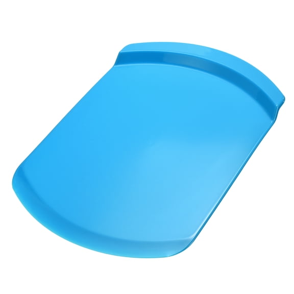 Uxcell 1 Pcs Cake Transfer Tray with Handle, 12.2 x 9.4 inch Cake Lifter Spatula DIY Baking Supply Non-Stick Bread Paddle Pizza Shovel for Easy Moving and Serving Baked Good, Blue