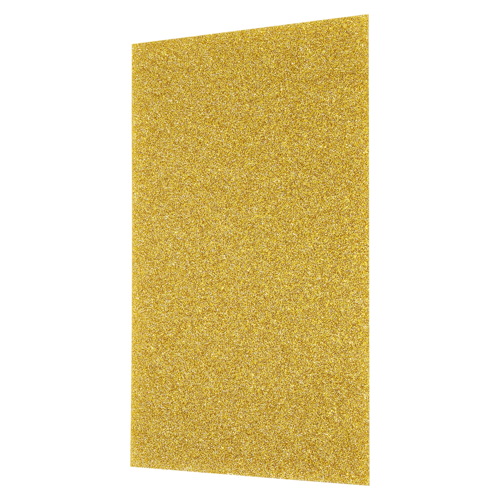 Uxcell 1 Pcs Gold Glitter Acrylic Sheets 1/8