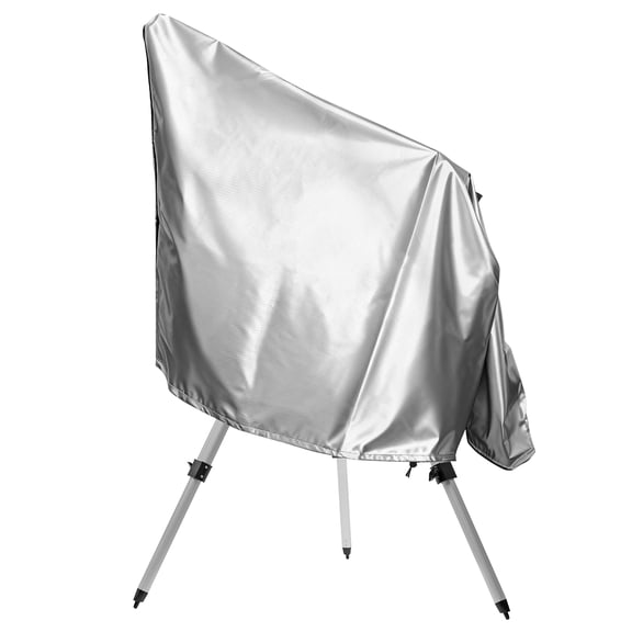 Uxcell 1 Pcs Telescope Cover,57 x 33 x 165 Inch Waterproof Telescope Cover Outdoor Against Sun Dust Protective for Indoor or Outdoor Use, Silver