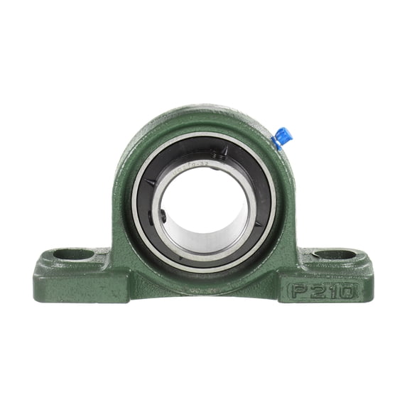 Uxcell 1 Pcs UCP210-32 Pillow Block Bearing 2 Inch Bore Solid Cast Iron Base Mounted Bearing Self-Alignment