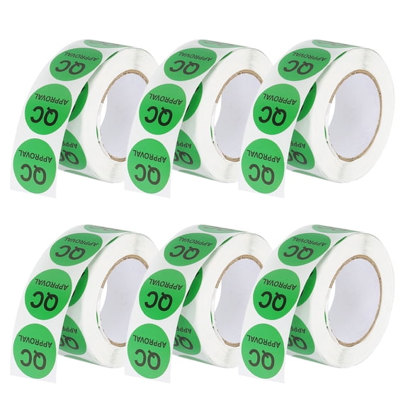 Uxcell QC Approval Labels for Shipping and Manufacturing Inspection 6