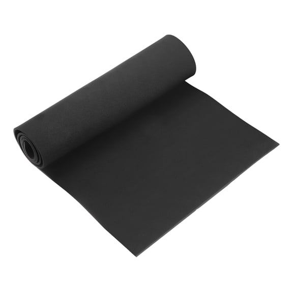 Uxcell 1 Roll Black Foam Sheets, 39" x 13" x 0.16" High Density EVA Foam Roll Board Cosplay Craft Sheet for DIY Crafts Projects Furniture Protecting Insulation Weather Stripping