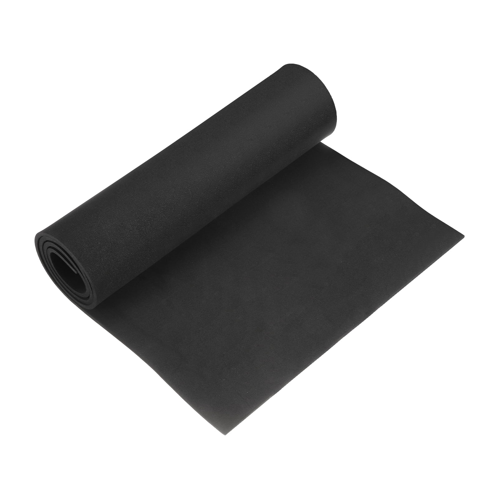 Uxcell 1 Roll Black Foam Sheets, 39" x 13" x 0.2" High Density EVA Foam Roll Board Cosplay Craft Sheet for DIY Crafts Projects Furniture Protecting Insulation Weather Stripping