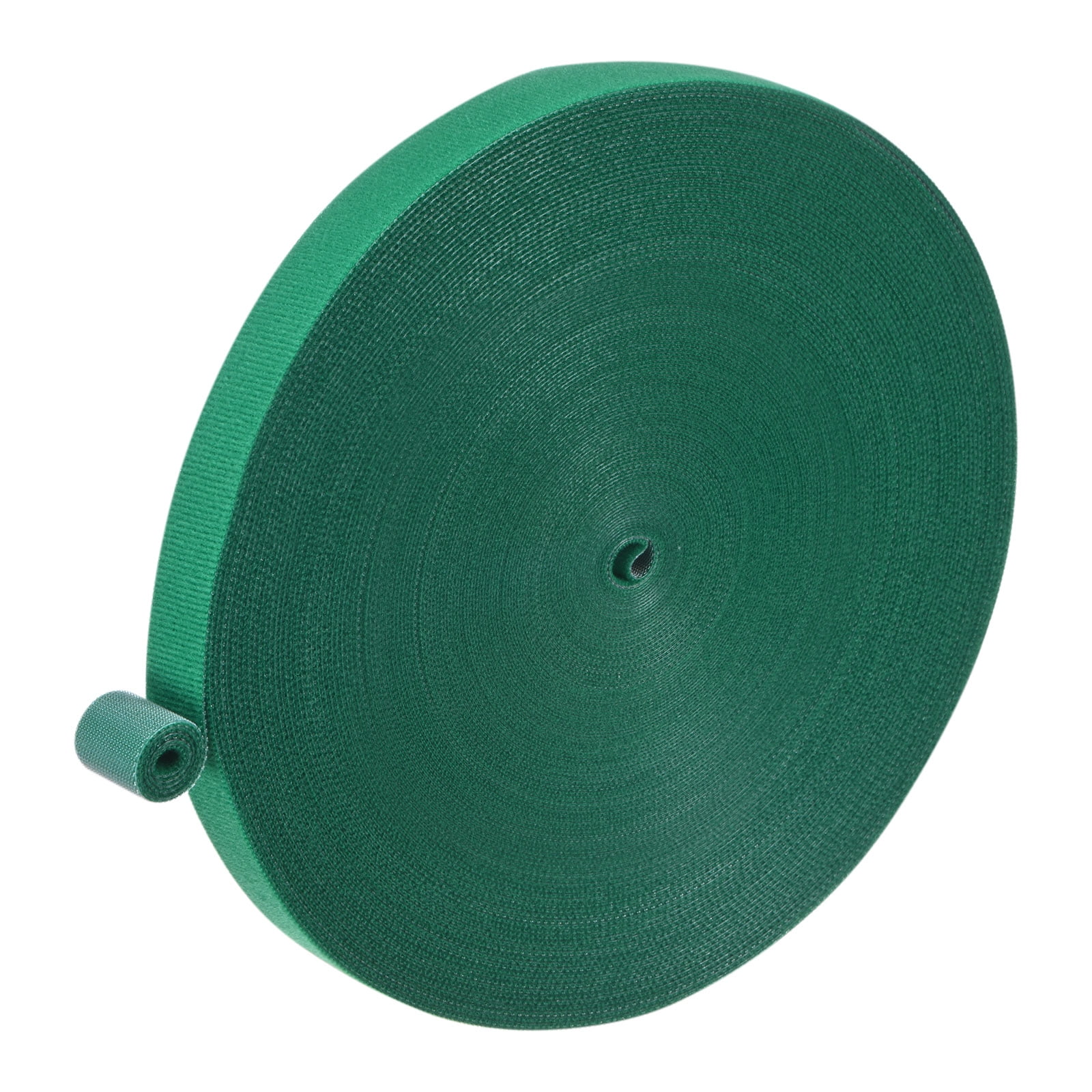 Uxcell 1-Roll Garden Plant Tape, 164 ft x 0.8 in Garden Hook and Loop Plant Ties for Plants/Vines, Green