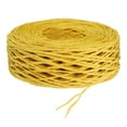 thumbnail image 1 of Uxcell 1 Roll Raffia Ribbon, 109 Yard Paper Twine String for Festival Gifts Wrapping, Yellow, 1 of 6