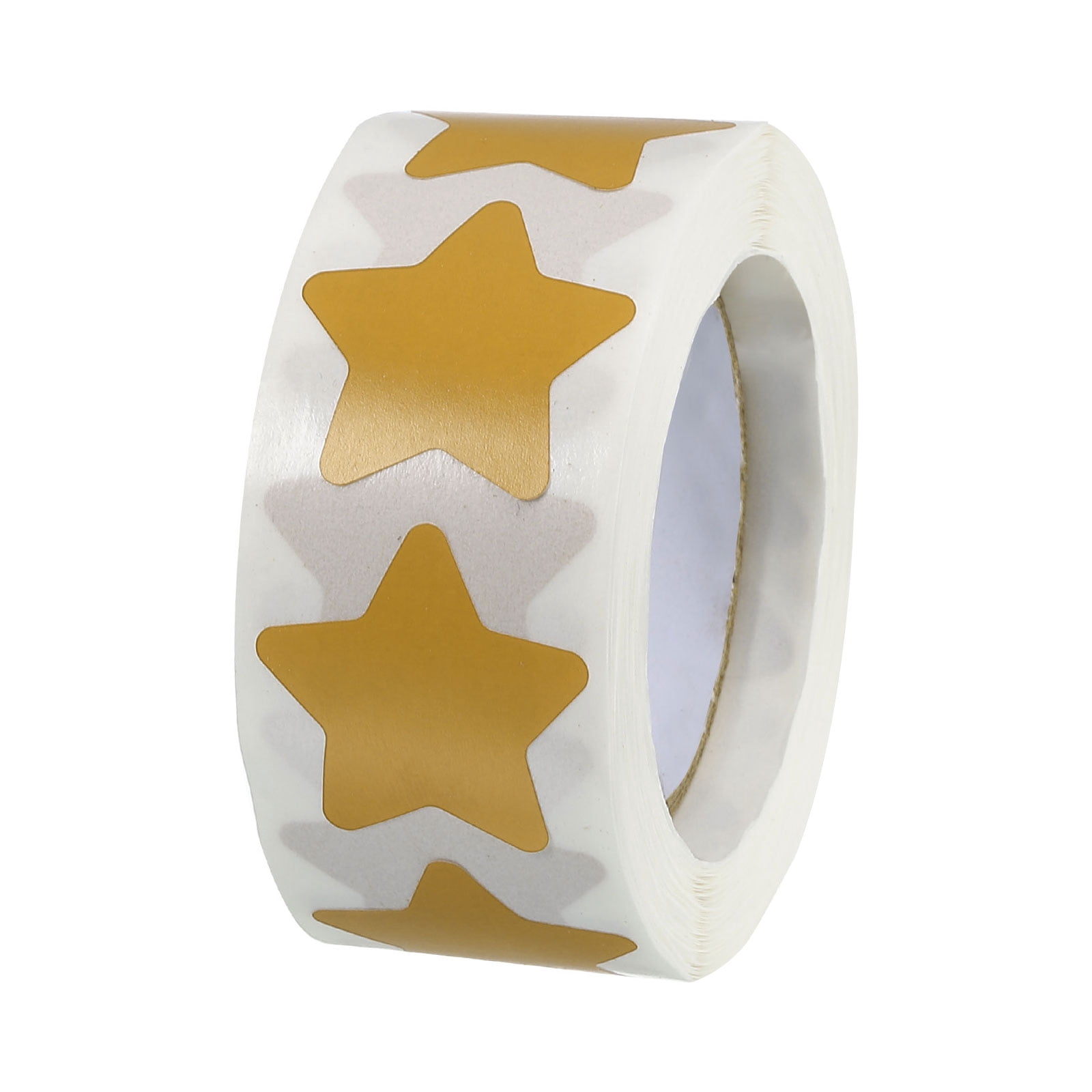 Uxcell 1 Roll Star Stickers 1 Inch DIY Adhesive Label 500 Count/Roll ...
