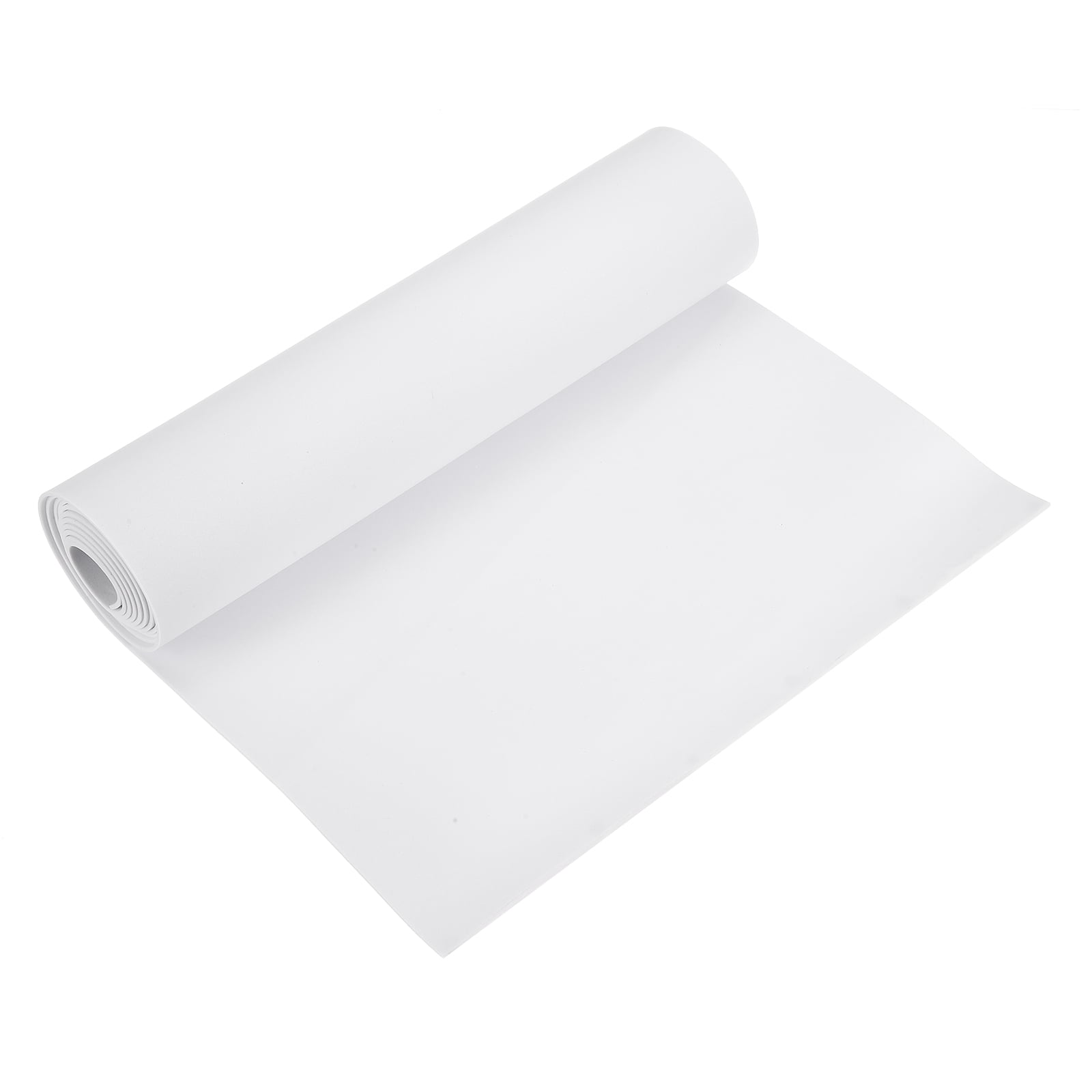 Uxcell 1 Roll White Foam Sheets, 79" x 13" x 3/32" High Density EVA Foam Roll Board Cosplay Craft Sheet for DIY Crafts Projects Furniture Protecting Insulation Weather Stripping