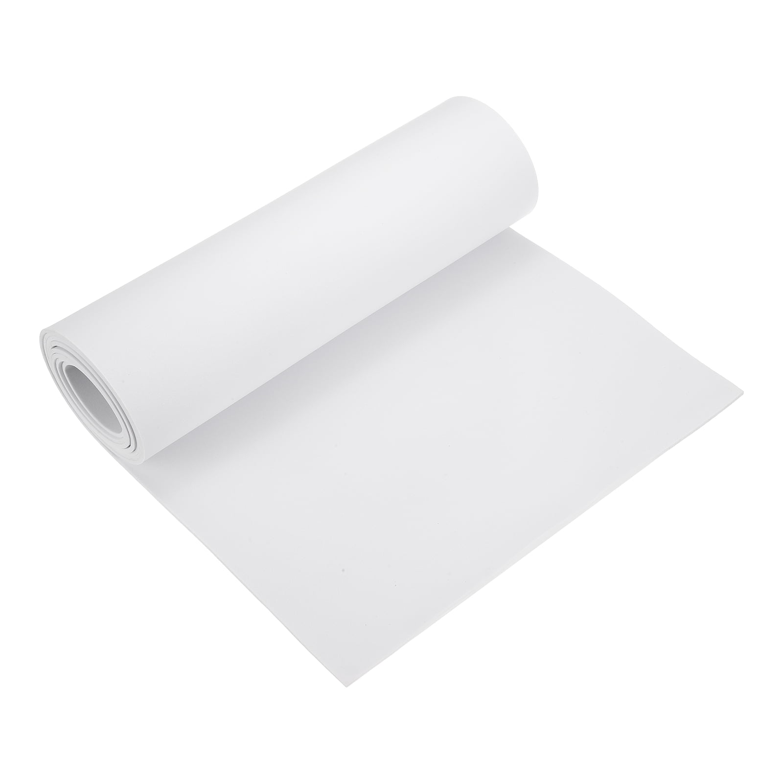 Uxcell 1 Roll White Foam Sheets, 79" x 13" x 0.12" High Density EVA Foam Roll Board Cosplay Craft Sheet for DIY Crafts Projects Furniture Protecting Insulation Weather Stripping