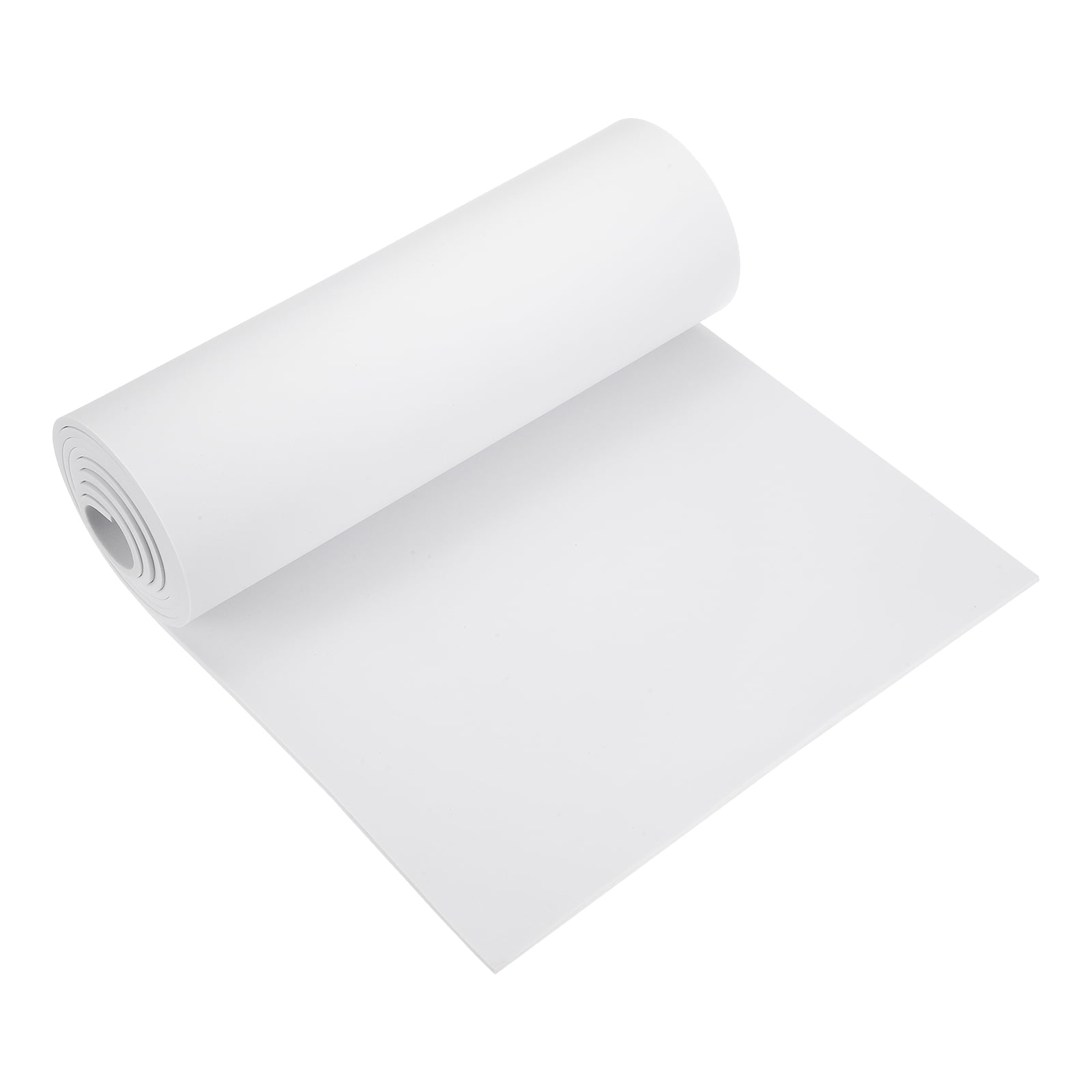 Uxcell 1 Roll White Foam Sheets, 79" x 13" x 0.16" High Density EVA Foam Roll Board Cosplay Craft Sheet for DIY Crafts Projects Furniture Protecting Insulation Weather Stripping