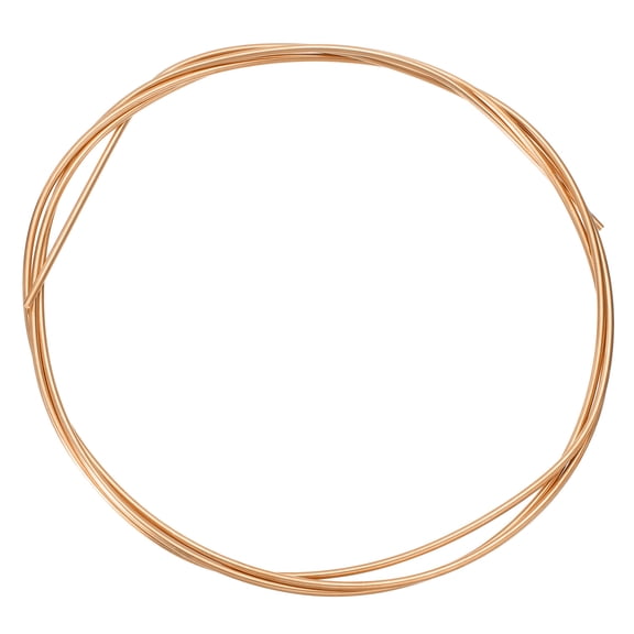 Uxcell 1 Rolls 11 Gauge Soft Copper Wire 6 Feet 99.9% Solid Pure Bare Copper Wire