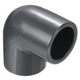 thumbnail image 1 of Uxcell 1" SCH80 UPVC Pipe Fitting Elbow 90 Degree Adapter Connector, 1 of 6