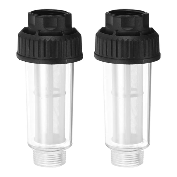 Uxcell 1-Set 100 Mesh PP High Pressure Washers Water Filter Fits