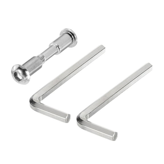 Uxcell 1 Set Fixed Bolt Screw Folding Shaft Locking Screw for M365 Electric Scooters, Silver