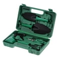thumbnail image 1 of Uxcell 1 Set Garden Tool Sets 5 Pieces Plastic Kits for Gardening, Dark Green, 1 of 6