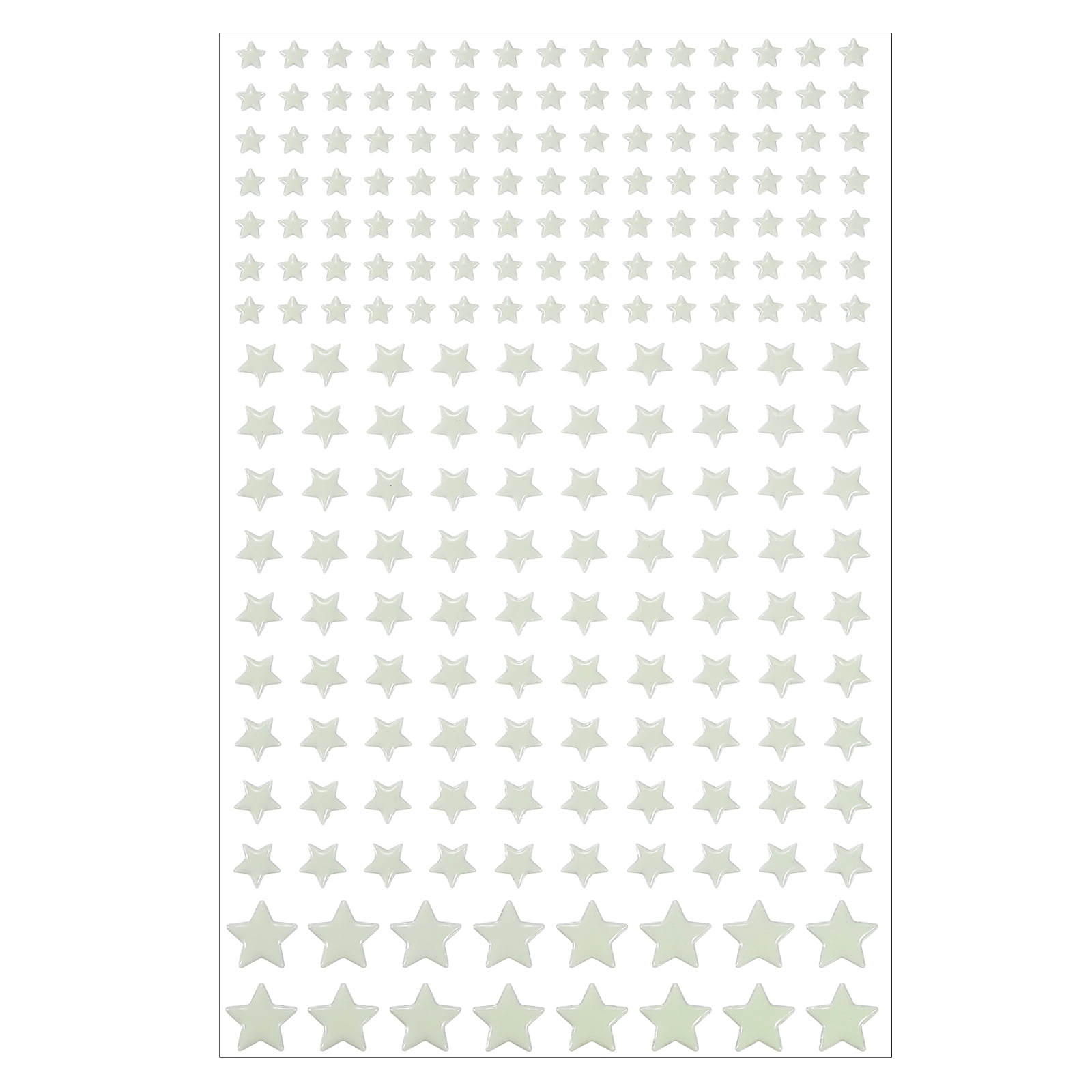 Glow In The Dark Star Stickers Set - Includes Moon & Stars, Pink Moon Theme, For Bedroom Ceiling