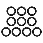 Uxcell 1-Set O Ring Assortment Kit, 3/8 Nitrile Rubber Pressure Washer O Rings for Plumbing Sealing Repair [Black, 14.6mm]