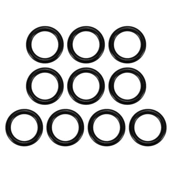 Uxcell 1-Set O Ring Assortment Kit, 7/16" Nitrile Rubber Pressure Washer O Rings for Plumbing Sealing Repair [Black, 16mm]
