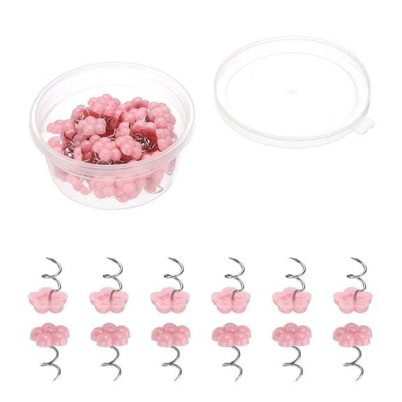 Uxcell 1 Set Upholstery Twist Pins, Headliner Bed Pins Furniture for Bed, Armrest, Slipcovers, Skirt, Bed Skirts, Fabric, Sofa