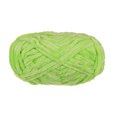 thumbnail image 1 of Uxcell 1 Skein Velvet Yarn Chenille Yarn 100g/3.5oz 87 Yards 6# Super Bulky Polyester Soft Blanket Yarn Green, 1 of 6